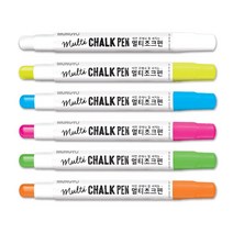 문교 멀티초크펜 워터초크 멀티펜 물분필 물칠판 보드 분필, 노랑