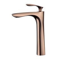 kohler 콜러 세면대 수도꼭지 세면대 구리 골드 수도꼭지 욕실 위 카운터 블랙 하이 엔드, 흰색 짧은