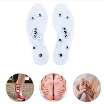 마그네틱실리콘인솔 신발 패드 마사지 깔창 쿠션 발, 투명 BL01873