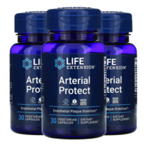 라이프익스텐션 아테리얼프로텍트 고투콜라 피크노제놀 100mg 프로시아니딘, 3통, 30캡슐