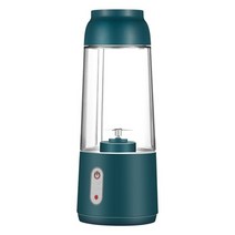 해독주스 해독주스다이어트 클렌즈주스다이어트 무선 여행 추출 자동 블렌더 스무디 믹싱, 푸른