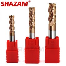 밀링 커터 합금 코팅 텅스텐 강철 공구 Cnc Mac호환hing Hrc55 Endmill SHAZAM 톱 키트 머신, 18.0mmx100L