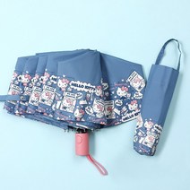헬로키티 폴라로이드 3단자동우산