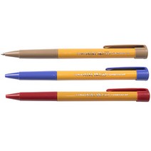 유미 오피스빅 유성펜/1.0mm/속기용/유성펜/1타12입, 청