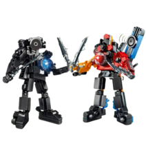 씨에이지몰 KC인증 스키비디 토일렛 변신 합체 블럭 세트(8종세트), 8종세트