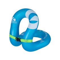 [수영장강아지애견구명조끼물놀이] 제로지 에어베스트 80kg 수영보조용품 부력보조복 물놀이튜브, 블루