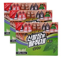 산도깨비 신발장용 탈취제 65g*4개입, 260g, 3개