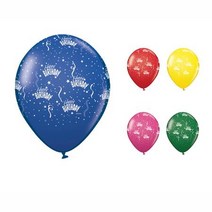 성탄절 홈벤트 장식 비비드컬러 풍선 10p 축하파티