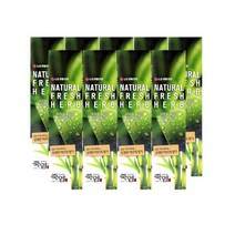죽염 네츄럴 프레쉬 허브 치약, 160g, 9개