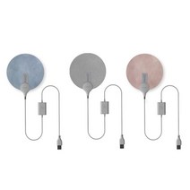 [잉코] 휴대용 USB 손난로 스웨이드 PD-S110, 휴대용 손난로 PD-S110 릴렉스블루