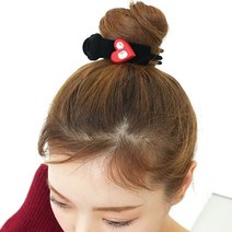 [수앤수]러브잇 벨벳 두발 집게핀 (22H204)