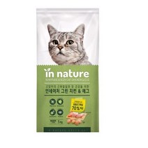 인네이처 그린 전연령용 고양이 건식사료, 치킨 + 에그, 1개, 5kg