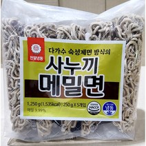 천일 사누끼 메밀면 1250g [ 250gx5 ] 냉동메밀면, 3세트, 쿠팡한로이패밀리 본상품선택