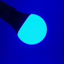 삼호기전 롱램프 절전형 LED 컬러 전구 8w 색깔 파티라이트 옥상 루프탑 베란다 캠핑 인테리어 벌브, 1개, 파란색
