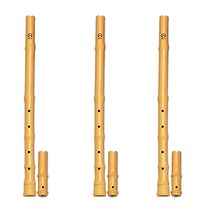 엔젤악기 플라스틱 단소 음십 AD-10 3p, Light Brown