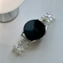 럽미리브 갤럭시워치 호환 투명 오로라 스트랩 시계줄 20mm