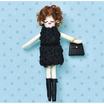 바느질이필요없는 수제인형만들기 DIY키트 가방에거는인형 한글설명서 인형 키링 키홀더 일본제 파나미사 NB-23