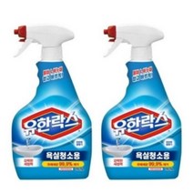 유한락스 욕실청소용 세정제, 715ml, 2개