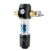 고양이 강아지 정수기 급수기 새로운 OSWNKW-03 탄소 필터 전체 집 스핀 다운 침전 물 중앙 Prefilter 시스템 역류, DN15