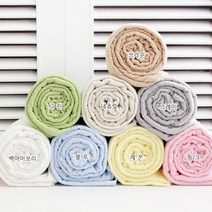 미래천 대폭 양면타올 원단 스윗소다 8color, 레몬
