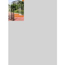 정원 가든아치 단독주택 꾸미기 등나무 프레임 철제 아치 유럽 야외 안뜰 꽃 랙 격자 덩굴 장미, [28]  3.4m X2.3m 대담하고 두꺼운 등나무, [01] 큰