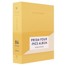 인디고 프리즘 네컷 앨범 (포토북 84포켓), 밀키옐로우