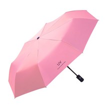 라핑 자동우산 3단 UV 자외선 차단 암막 경량 양산