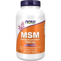 나우푸드 MSM 1000mg 베지 캡슐, 240정, 1개