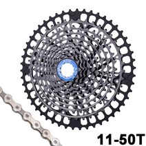 자전거 스프라켓 픽시휠 바퀴 시마노 스램 스프라켓 호환 12 11 10 9 8 7 단 속도 자전거 카세트 허브 풀 스틸 산악 자전거 프리휠 스프로킷 227, hg 11s50t ult blk-y