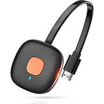 DRYMOKINI 무선 HDMI 디스플레이 어댑터 4K WiFi 동글 스트리밍 유튜브 및 넷플릭스 멀티미디어 영화 아이폰iPad안드로이드iOS윈도Mac OSPC태블릿에서 TV모니터, G18