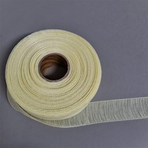 리보너 와이어리본 30mm 모양 고정되는 부드러운 공예 패션 리본끈 1롤 45m, 11. 레몬 베이직