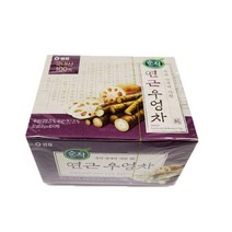 [트윈스몰] 순작 연근 우엉차 (40T) 국내산 원재료, 1개