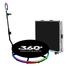 케이크스탠드 돌림판 휴대용 360 도 비디오 부스 스피너 자동 포토부스 플랫폼 포토 기계 케이크턴테이블 트레이