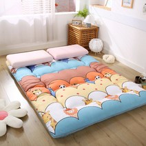 10CM 두께 침대매트리스 접이식매트리스 다다미 매트, 022