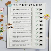 플라스틱 체크 리스트 보드 돌봄 점검표 매일할일 체크보드 투두리스트