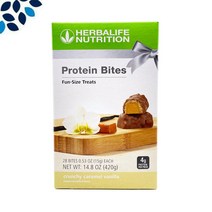 허벌라이프 쉐이크 모음/쉐이크 프로틴바 단백질 간식, 프로틴바이트 캬라멜 바닐라 28개, 1개