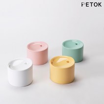 펫톡 파스텔 정수기, 그린, 써클