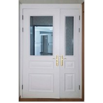 예나의창 비대칭양개 중문 유색도장문 K20-54, 문틀120mm세트