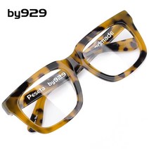 바이나인투나인 명품 뿔테 안경테 PESETA-LEOPARD-D(54) / BY929 / 트리시클로