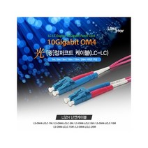 D[10208]광점퍼코드 OM4 LC-LC 20M 10G 보라색, 상세페이지 참조