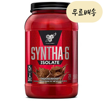 비에스엔 신타-6 아이솔레이트 프로틴 파우더 드링크 믹스 단백질 보충제 초콜릿 밀크쉐이크, 912g 1개, 1개