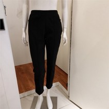 셀러허브 1 아투쎄 SH02 바지통이 좁고 핏이이쁜고무줄바지 앞주름세워 핏이이쁜스판고무줄바지 A2SPA46