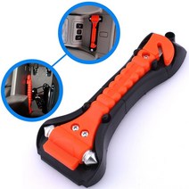 소방망치 차량 찰출용 비상망치 2 in 1 mini car safety hammer 창, 없음