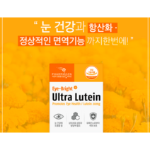 캐나다 루테인 20mg 슈퍼루테인 뉴테인 빌베리영양제