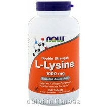 NOW L-Lysine 1000 mg 나우 L-라이신 250정