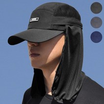 [햇빛가리개 포함]매쉬 러닝 모자 3컬러 마라톤 운동 헬스 볼캡 캡 런닝 런 기능성, BLACK, Running Ball Cap (3color)