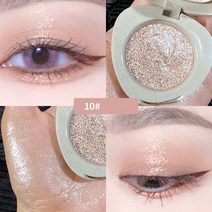 섀도우 팔레트글리터섀도우색조화장품아이돌아이 메이크업, 1개, 010