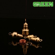 자자손손 카멜레온 그린 멀티추 고리추 올림낚시전용 간결하다 빠르다 쉽다 친환경적이다, 5.5g, 1개