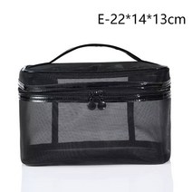파우치 New2023 1pcs 여성 남성 필요한 화장품 가방 투명 여행 주최자 패션, e