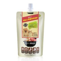 고양이 습식사료 헬시브로스 소고기+황태, 60개입, 180ml